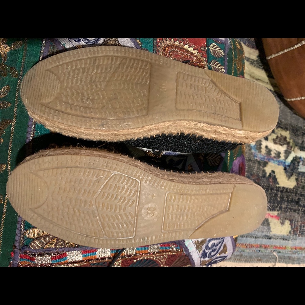Lace platform espadrilles. - Picture 6 of 8